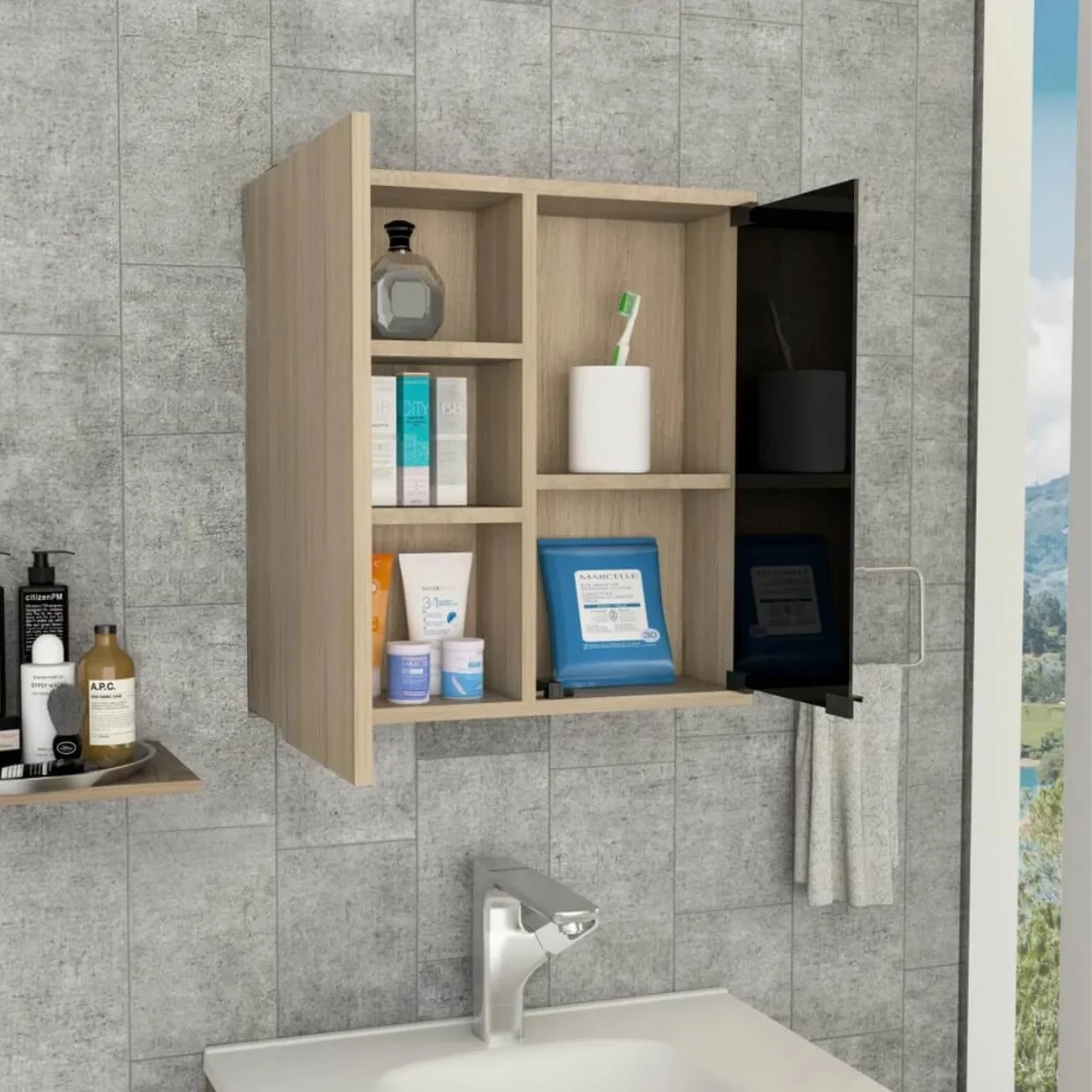 MUEBLE MINIMALISTA GABINETE DE BAÑO MANCHESTER