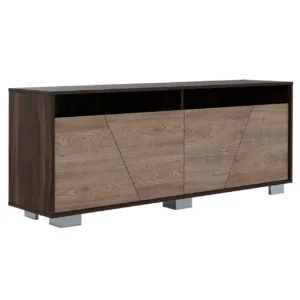 MODULAR PARA TV FRAKTAL (1C) MIEL + NOGAL E - Image 2