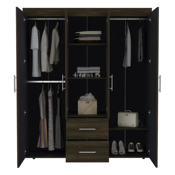 CLOSET MODERNO BARILOCHE ECO NOGAL EURO - Image 2