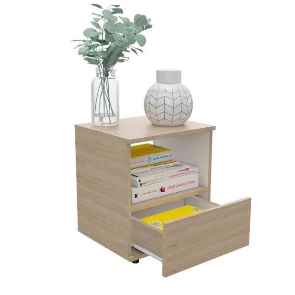 MUEBLE MODERNO DE VELADOR CAMEL - Image 2